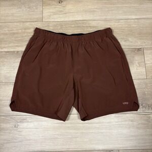 Men's Abercrombie YPB motionTek Unlined Run Gym Shorts Workout XXL Red